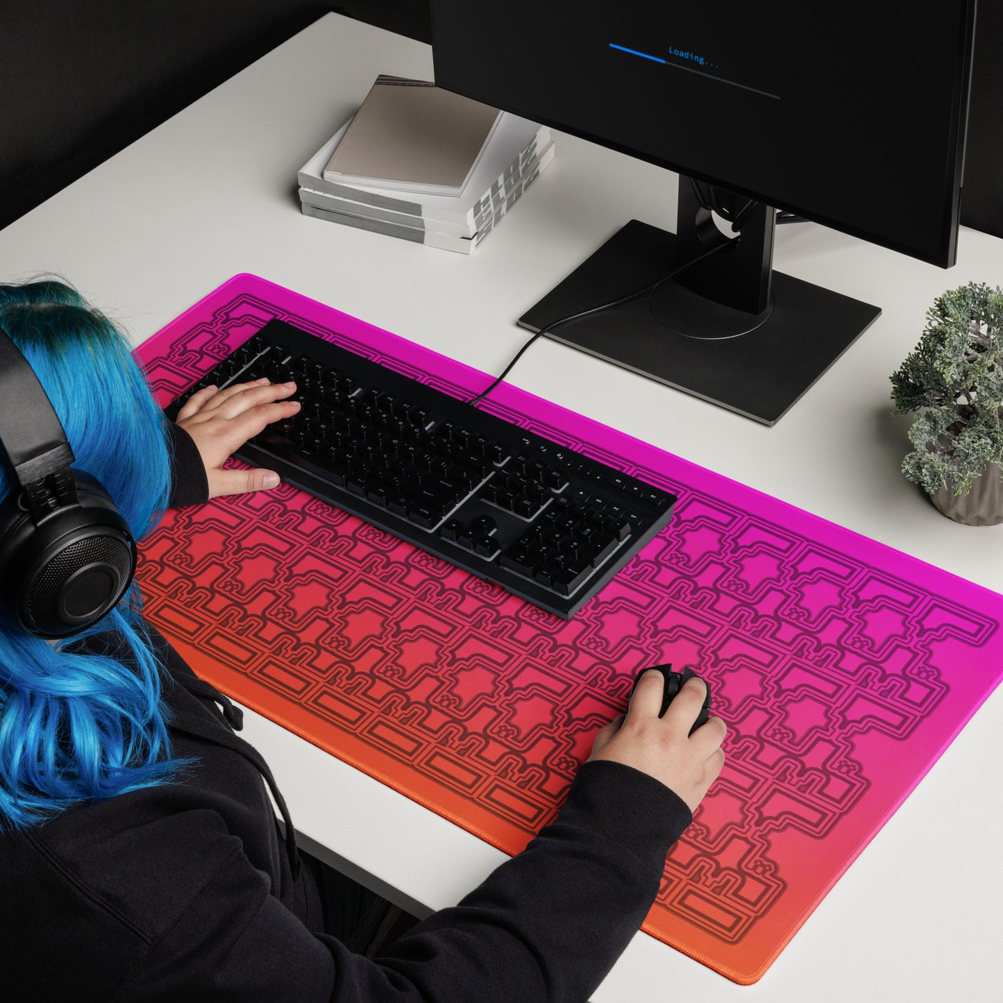 Deepslate Storage Gaming mouse pad