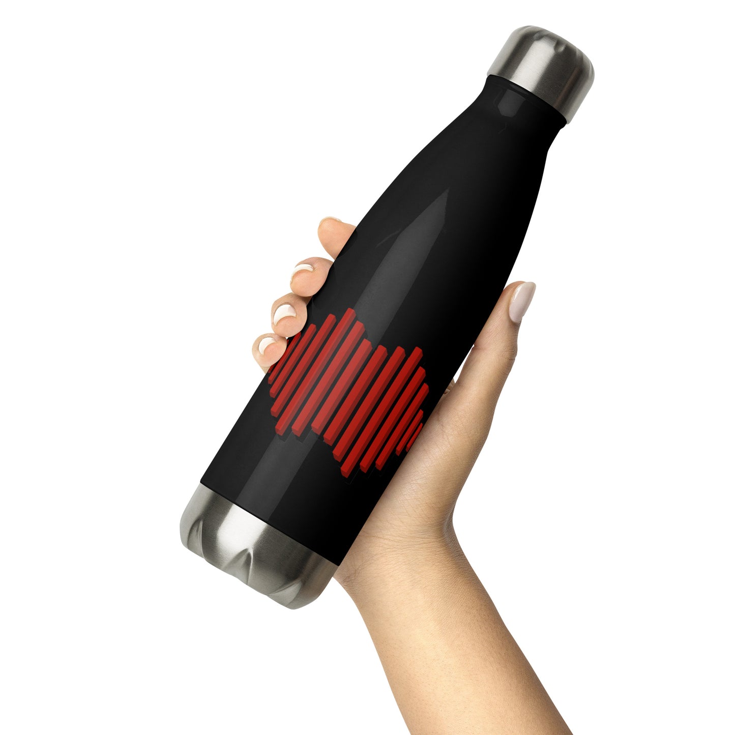 WaveTech Logo Stainless steel water bottle