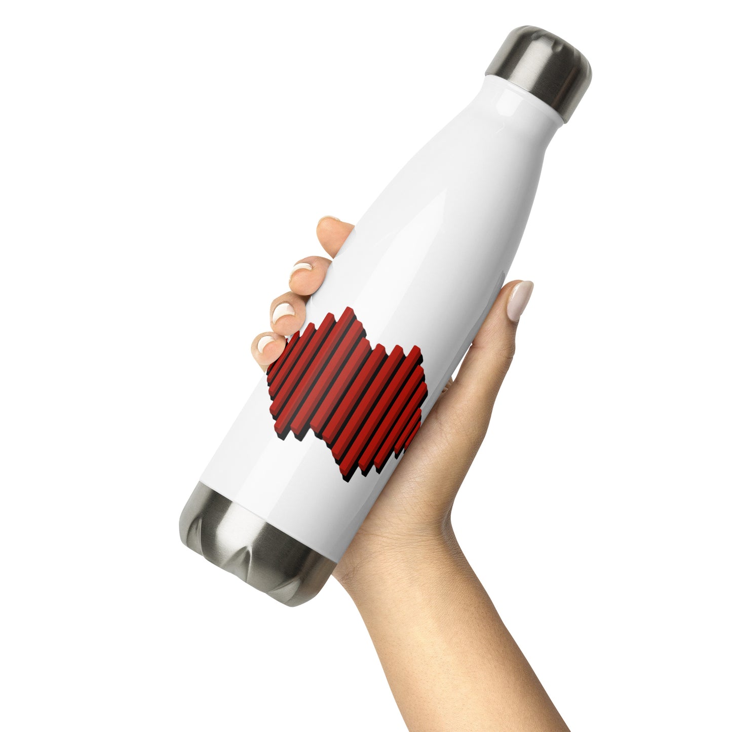 WaveTech Logo Stainless steel water bottle