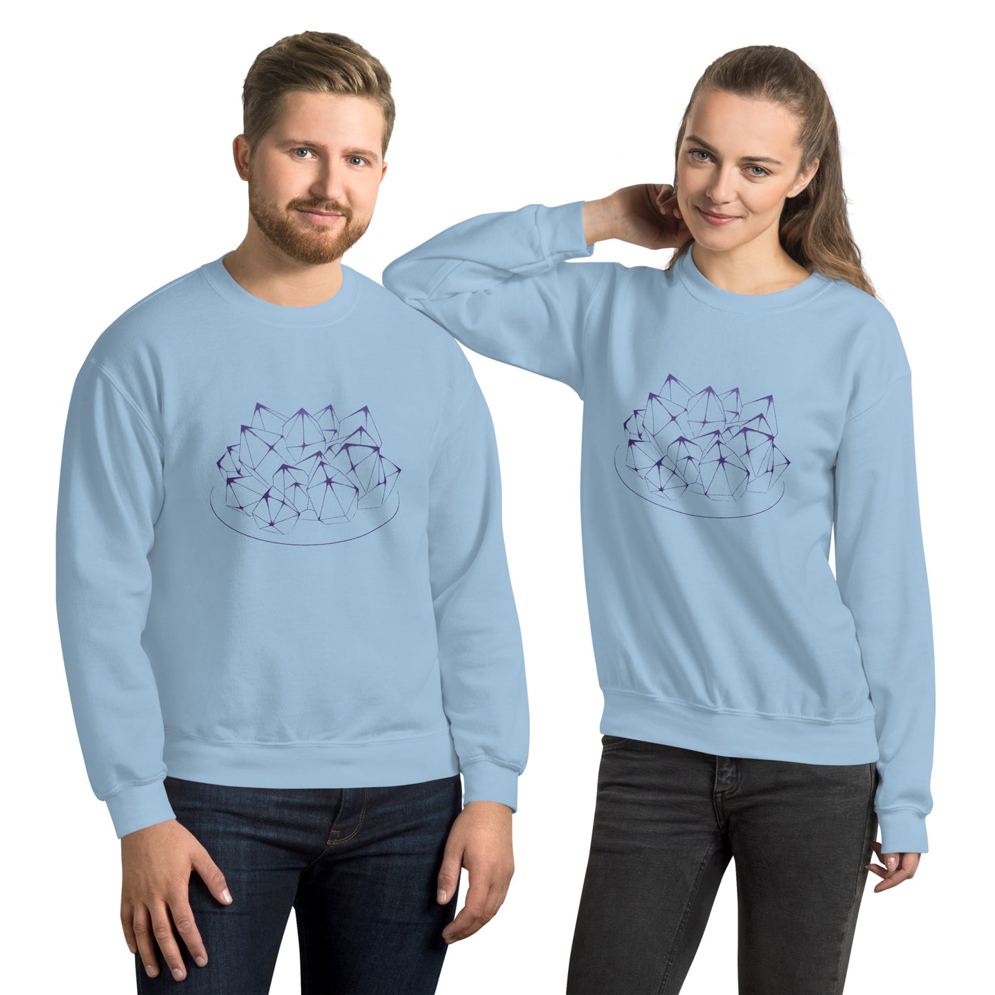 WaveTech Amethyst Farm Unisex Sweatshirt