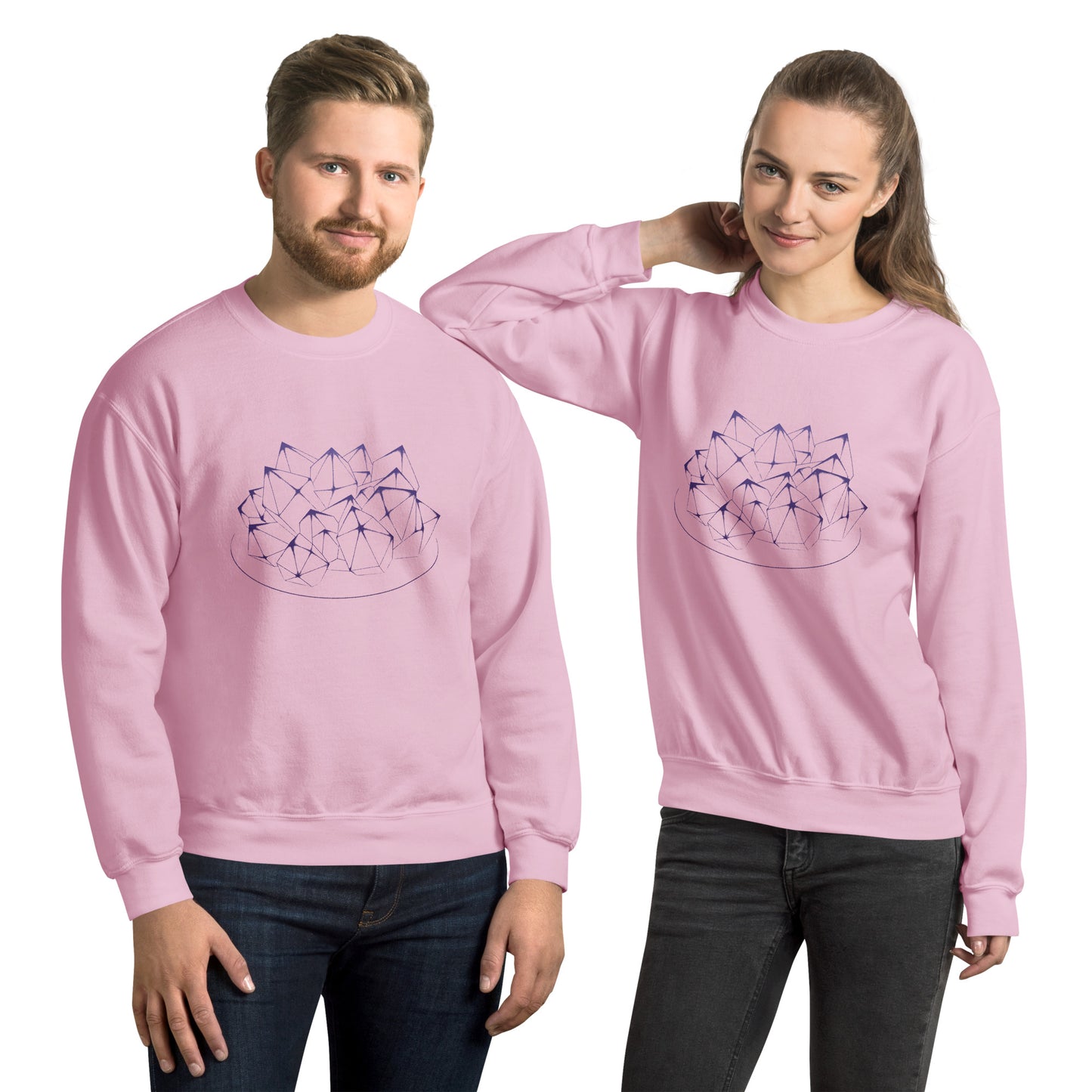 WaveTech Amethyst Farm Unisex Sweatshirt