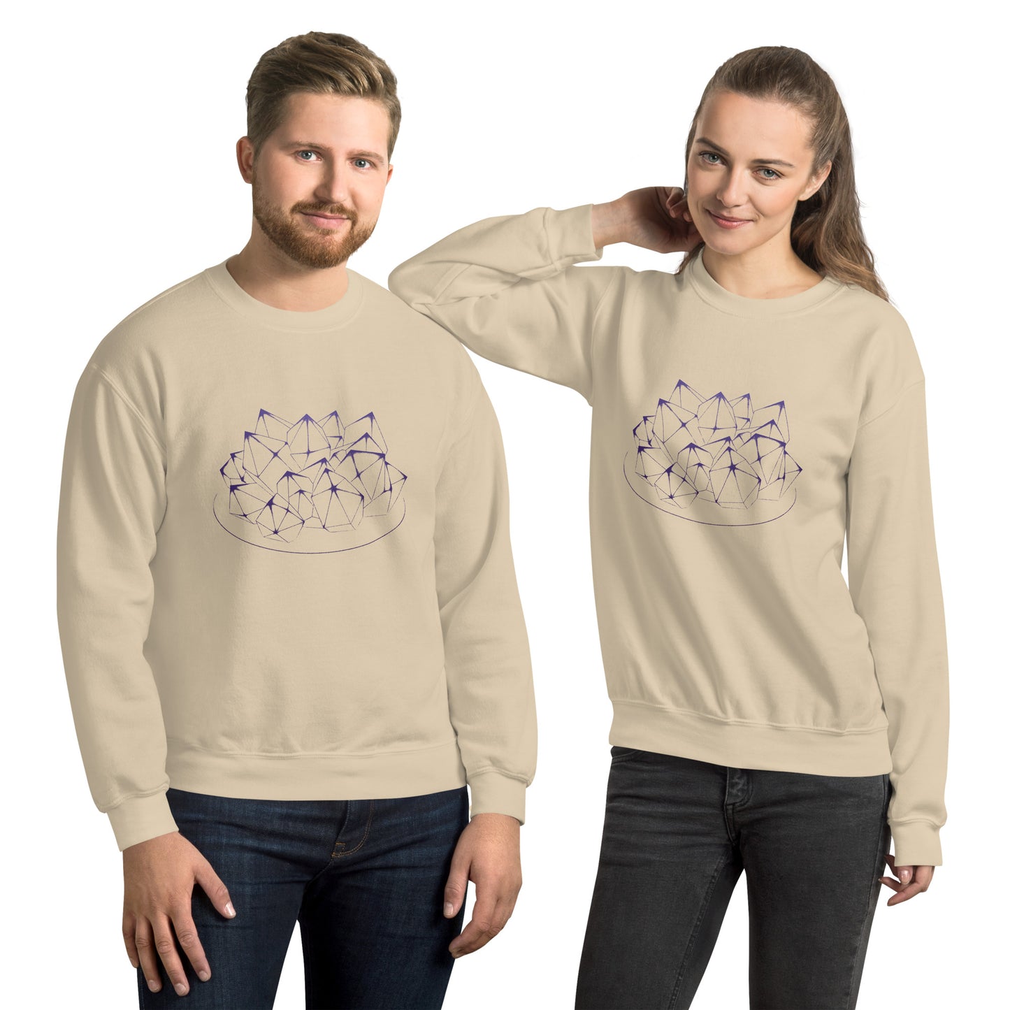 WaveTech Amethyst Farm Unisex Sweatshirt