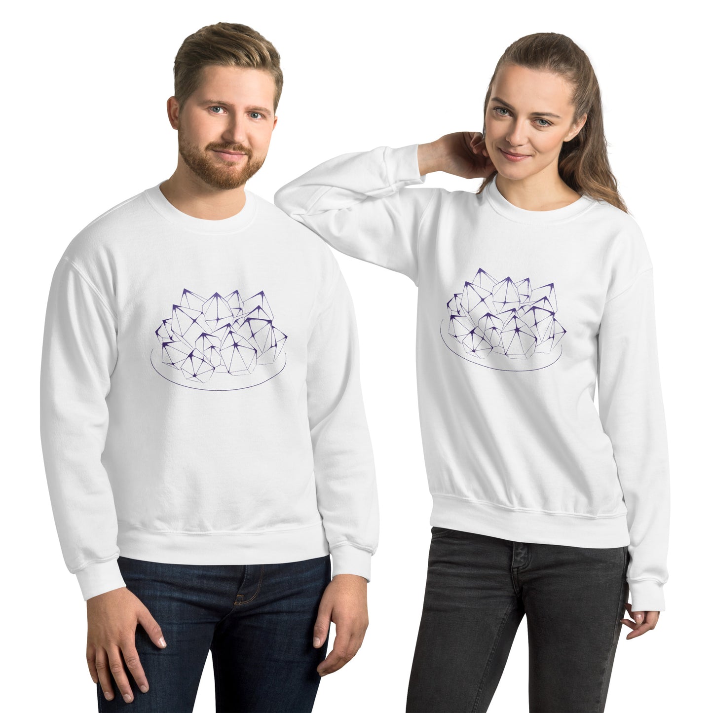 WaveTech Amethyst Farm Unisex Sweatshirt