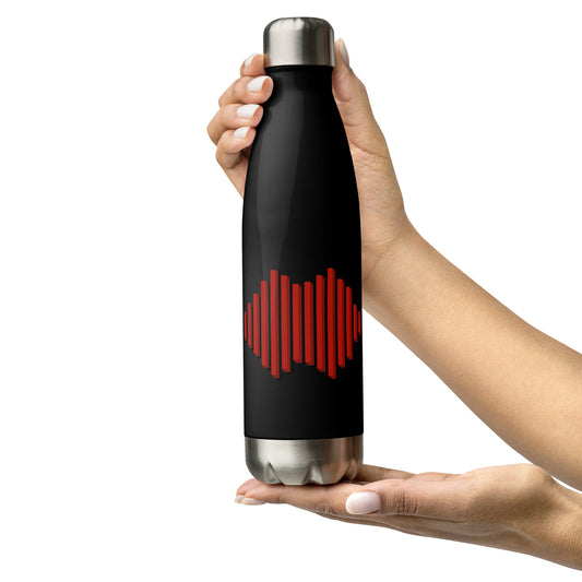 WaveTech Logo Stainless steel water bottle