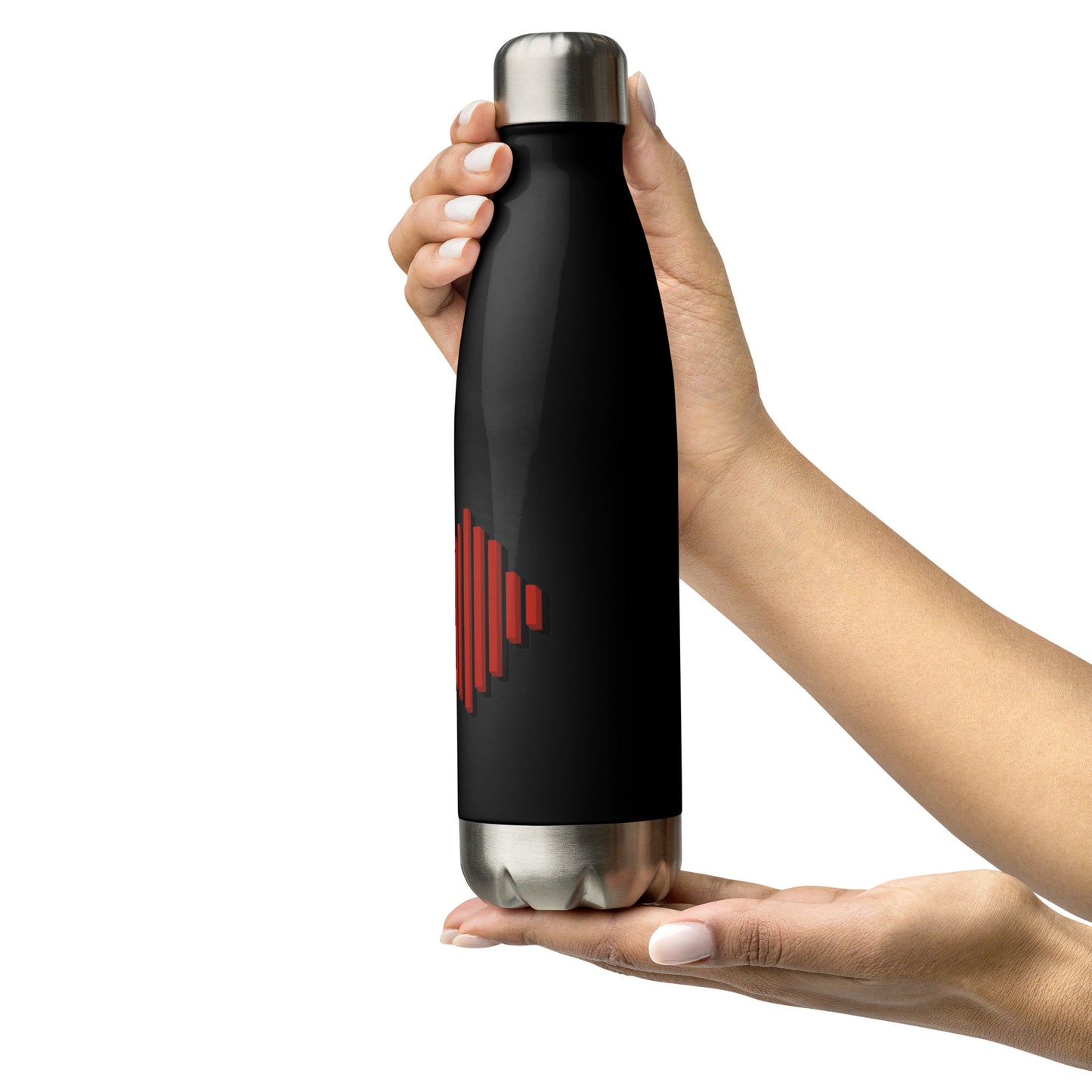 WaveTech Logo Stainless steel water bottle