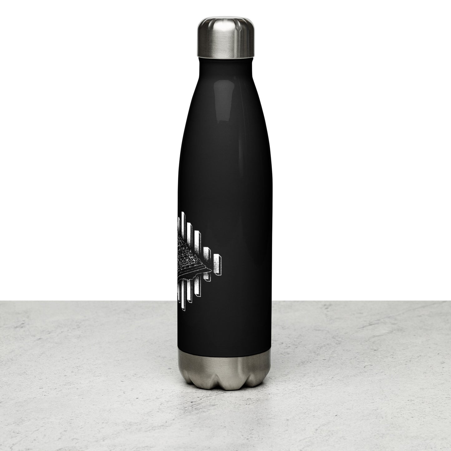WaveTech Spawn Palace Wireframe Stainless steel water bottle