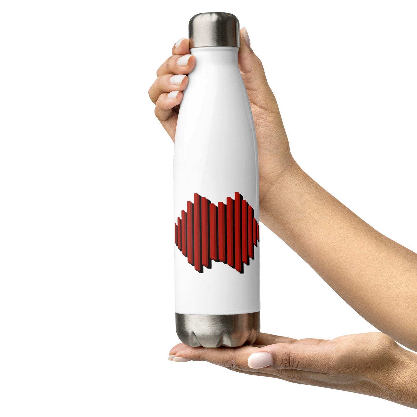 WaveTech Logo Stainless steel water bottle