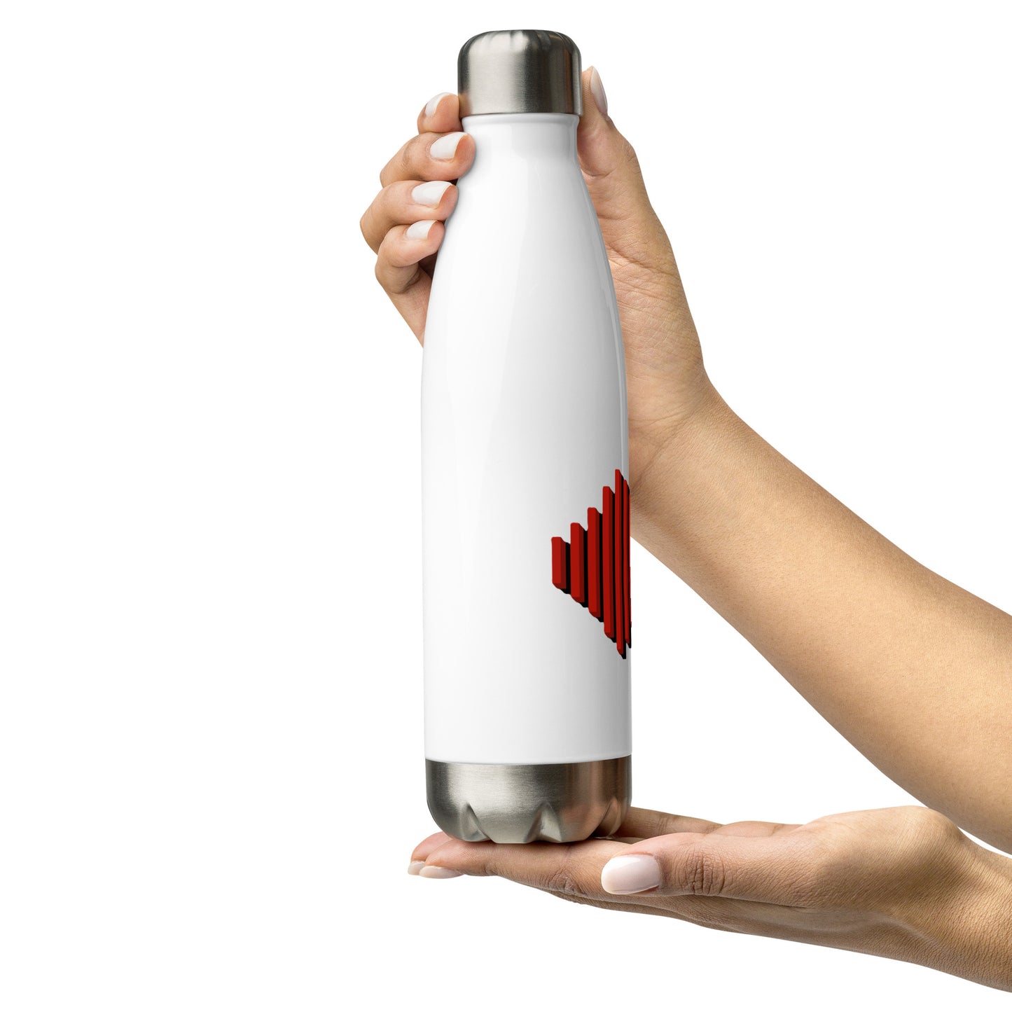 WaveTech Logo Stainless steel water bottle