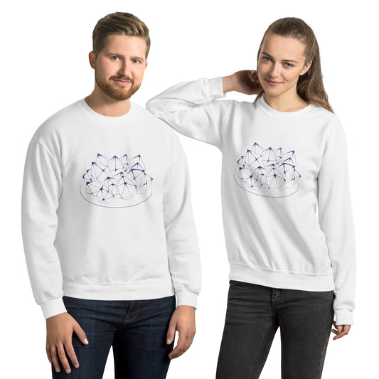 WaveTech Amethyst Farm Unisex Sweatshirt