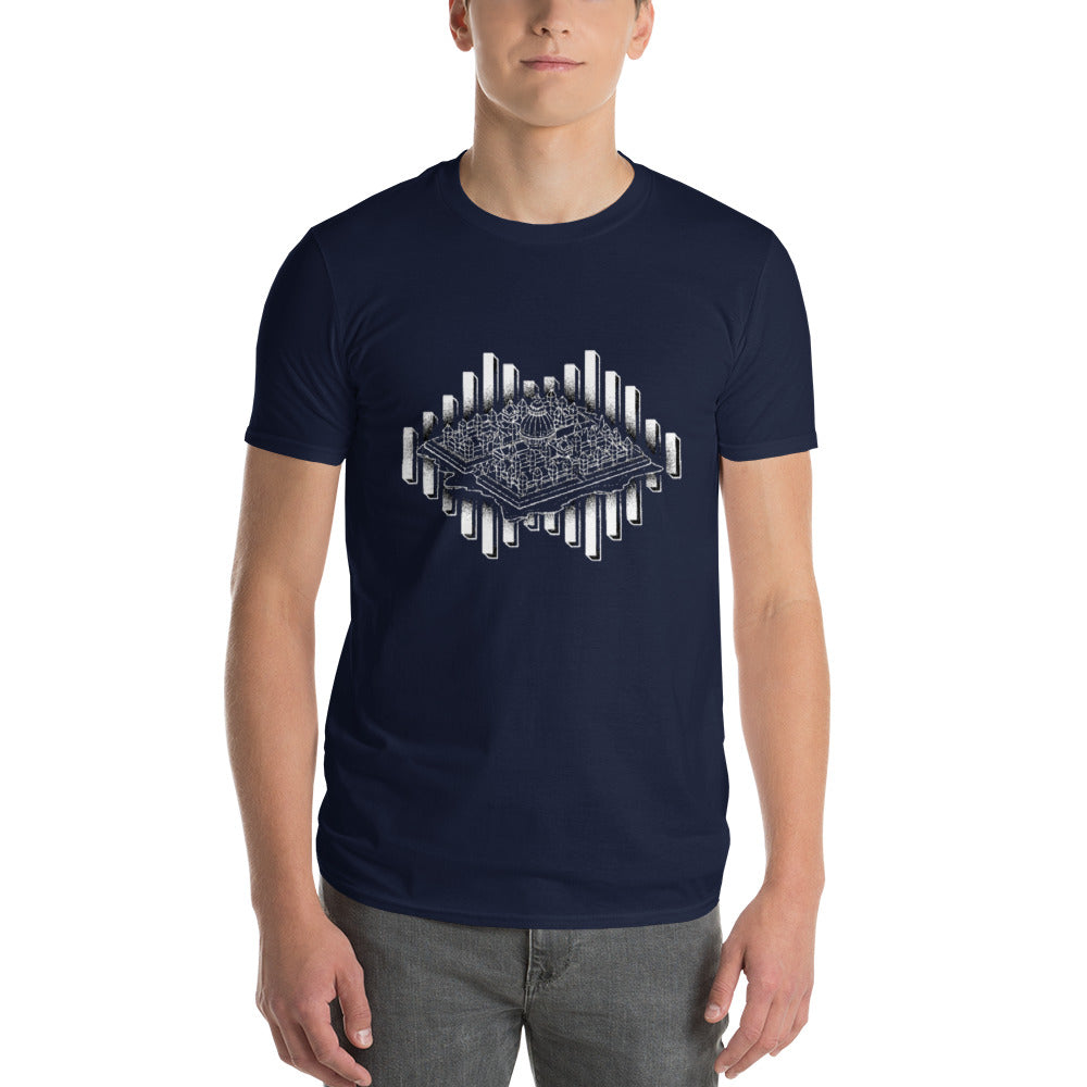Short Sleeve WaveTech Spawn Palace Wireframe